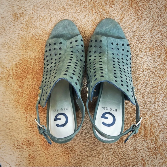 G by Guess- Olive Heeled Sandal Booties - Picture 3 of 9